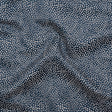Recycled Polyester Jacquard - Indigo Little All-Over Spots - British Imported