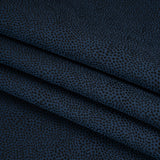 Recycled Polyester Jacquard - Midnight Little All-Over Spots - British Imported