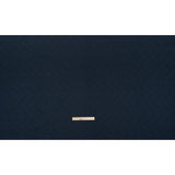 Recycled Polyester Jacquard - Midnight Little All-Over Spots - British Imported