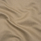 Recycled Polyester Jacquard - Taupe Little All-Over Spots - British Imported