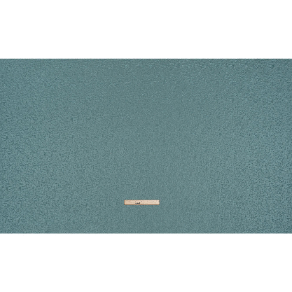 Recycled Polyester Jacquard - Teal Little All-Over Spots - British Imported