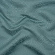 Recycled Polyester Jacquard - Teal Little All-Over Spots - British Imported