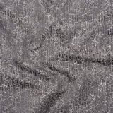 Satin-Face Jacquard - Graphite Crackle - British Imported