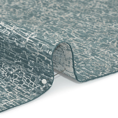 Satin-Face Jacquard - Sage Crackle - British Imported