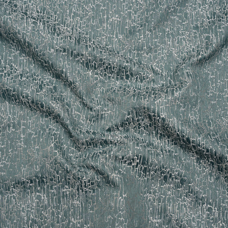 Satin-Face Jacquard - Sage Crackle - British Imported