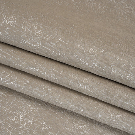 Satin-Face Jacquard - Truffle Crackle - British Imported