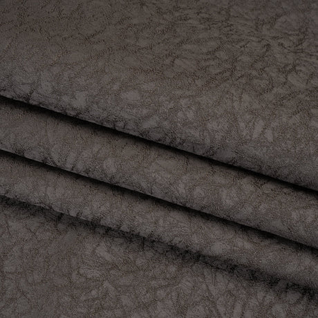 Satin-Faced Jacquard - Iron Cracked - British Imported)