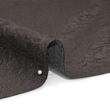 Satin-Faced Jacquard - Iron Cracked - British Imported)