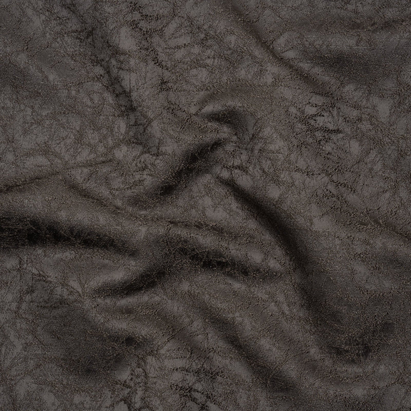 Satin-Faced Jacquard - Iron Cracked - British Imported)