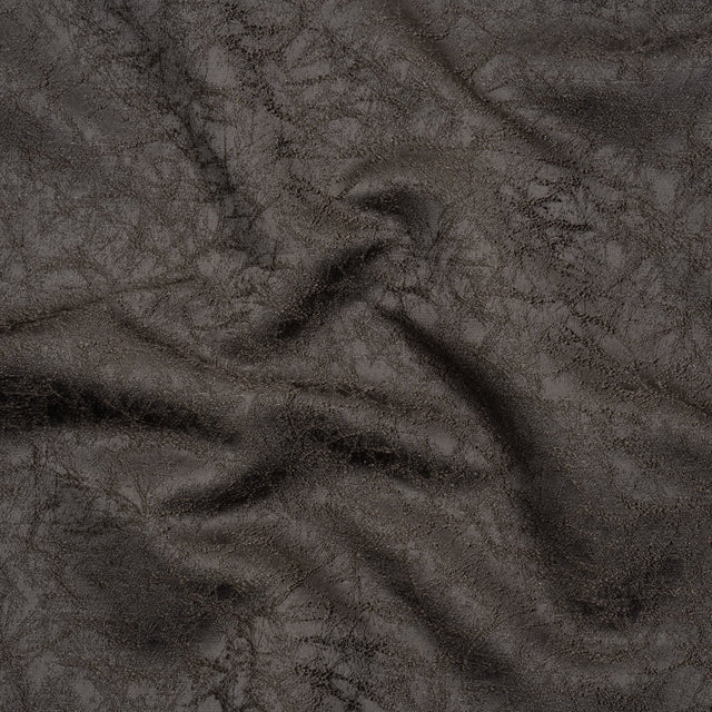 Satin-Faced Jacquard - Iron Cracked - British Imported)