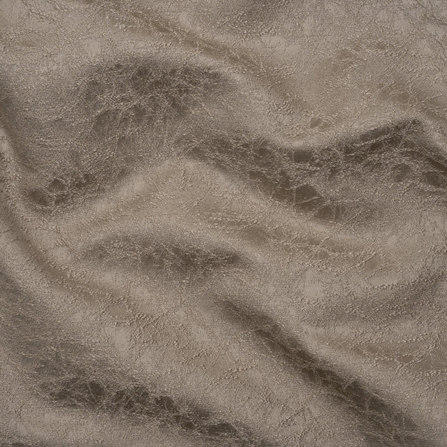 Satin-Faced Jacquard - Taupe Cracked - British Imported)
