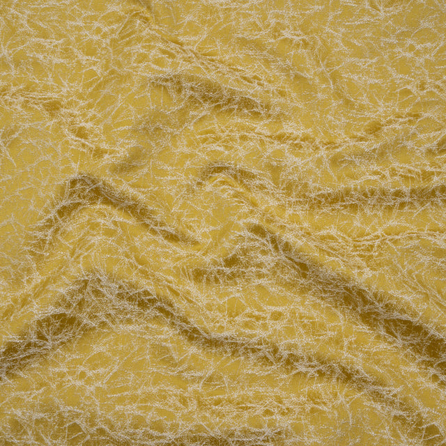 Satin-Faced Jacquard - Zest Cracked - British Imported)