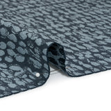 Rows of Spots Recycled Polyester and Cotton Drapery Jacquard - Danube - British Imported