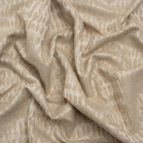 Rows of Spots Recycled Polyester and Cotton Drapery Jacquard - Flax - British Imported