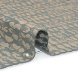 Rows of Spots Recycled Polyester and Cotton Drapery Jacquard - Ocean - British Imported