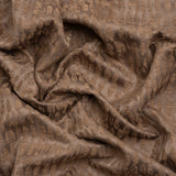 Rows of Spots Recycled Polyester and Cotton Drapery Jacquard - Rosewood - British Imported