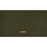 Rows of Spots Recycled Polyester Chenille Drapery Jacquard - Pine - British Imported