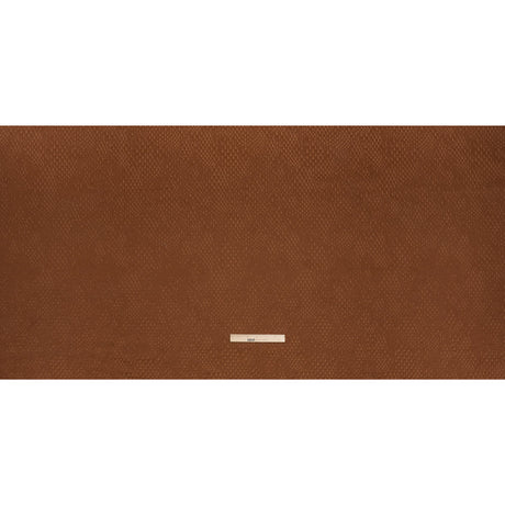 Stairstep Zig Zags Recycled Polyester and Cotton Drapery Jacquard - Henna - British Imported