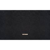 Stairstep Zig Zags Recycled Polyester and Cotton Drapery Jacquard - Ink - British Imported