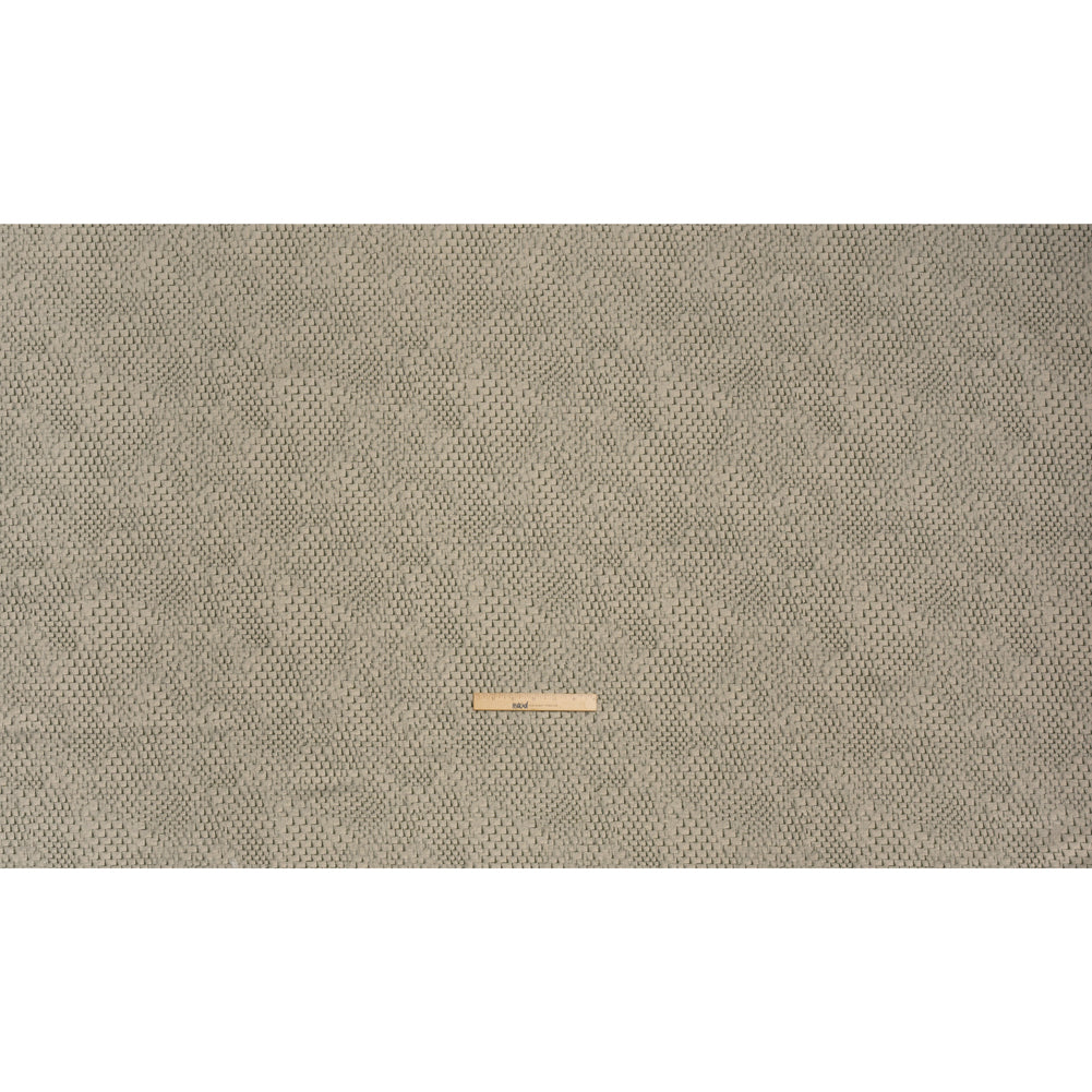 Stairstep Zig Zags Recycled Polyester and Cotton Drapery Jacquard - Spruce - British Imported