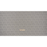 Geometric Recycled Polyester and Cotton Drapery Jacquard - Denim - British Imported