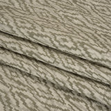 Geometric Recycled Polyester and Cotton Drapery Jacquard - Limestone - British Imported