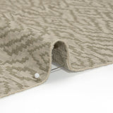 Geometric Recycled Polyester and Cotton Drapery Jacquard - Limestone - British Imported