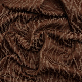Geometric Recycled Polyester and Cotton Drapery Jacquard - Paprika - British Imported