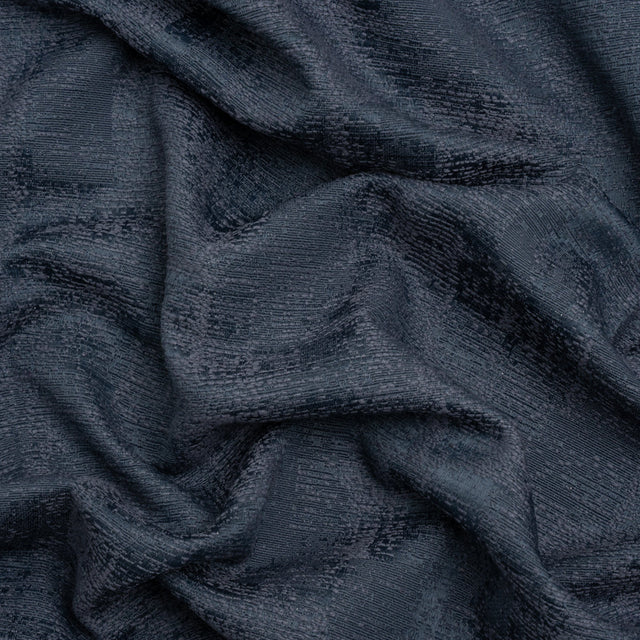 Abstract Textures Recycled Polyester and Cotton Drapery Jacquard - Danube - British Imported