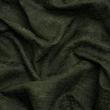 Abstract Textures Recycled Polyester and Cotton Drapery Jacquard - Emerald - British Imported