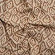 Brushed Cotton and Linen Canvas Print - Sienna Framed Floral - British Imported