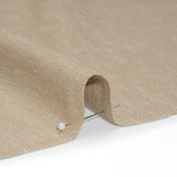 Linen Look Recycled Polyester and Cotton Woven - Flax - British Imported