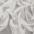 Mesh Drapery Sheers Fabric 118" - Chalk - British Imported