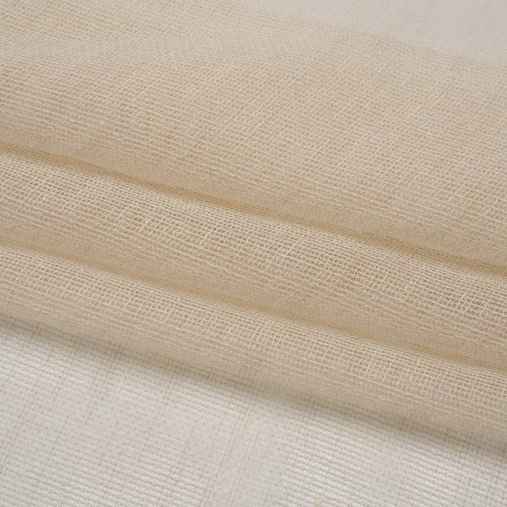 Mesh Drapery Sheers Fabric 118" - Linen - British Imported