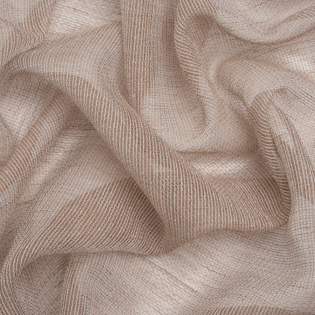 Mesh Drapery Sheers Fabric 118" - Quartz - British Imported
