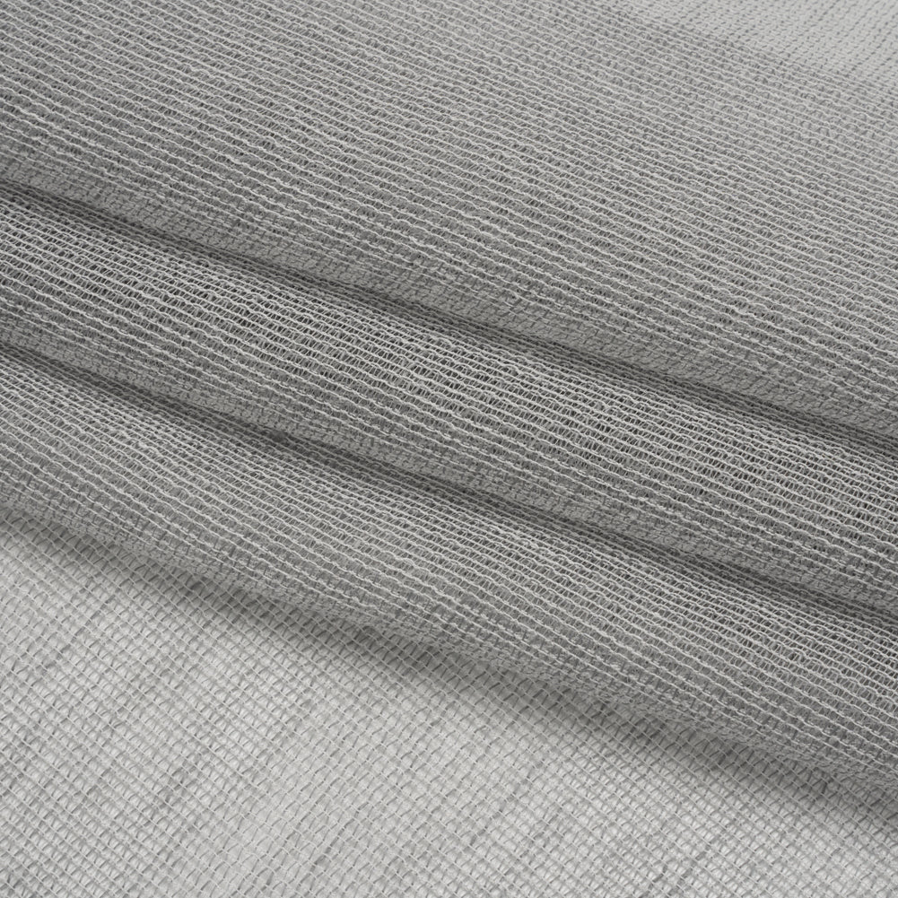 Mesh Drapery Sheers Fabric 118" - Slate - British Imported