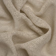Boucle Burlap-Like Sheer Drapery Woven 118" - Putty - British Imported