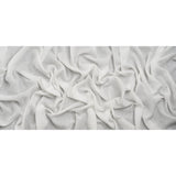 Slubbed Gauzy Drapery Sheer Fabric 118" - Chalk - British Imported
