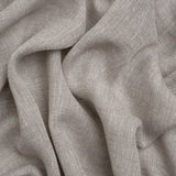 Slubbed Gauzy Drapery Sheer Fabric 118" - Pebble - British Imported