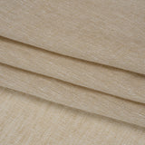 Slubbed Gauzy Drapery Sheer Fabric 118" - Sand - British Imported