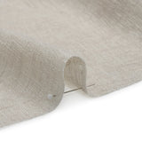 Slubbed Gauzy Drapery Sheer Fabric 118" - Silver - British Imported