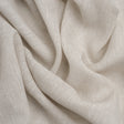 Slubbed Gauzy Drapery Sheer Fabric 118" - Silver - British Imported