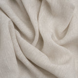 Slubbed Gauzy Drapery Sheer Fabric 118" - Silver - British Imported