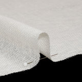 Slubbed Open Weave Drapery Sheer Fabric 118" - Ivory - British Imported