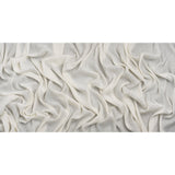 Slubbed Open Weave Drapery Sheer Fabric 118" - Ivory - British Imported