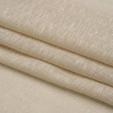Slubbed Open Weave Drapery Sheer Fabric 118" - Sand - British Imported
