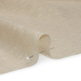 Slubbed Open Weave Drapery Sheer Fabric 118" - Sand - British Imported