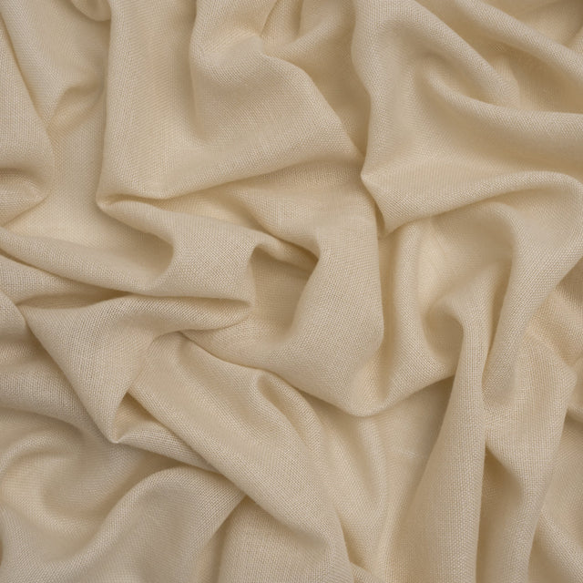 Recycled Polyester Soft Drapery Sheers Woven 118" - Linen - British Imported