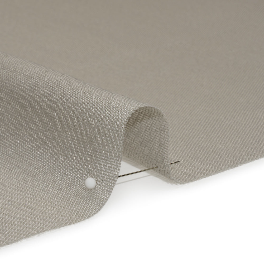 Recycled Polyester Soft Drapery Sheers Woven 118" - Pebble - British Imported