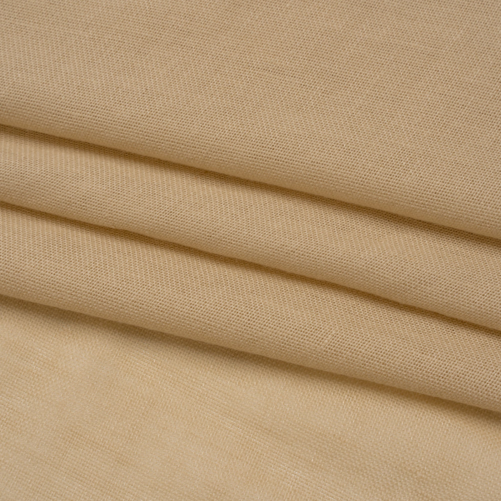 Recycled Polyester Soft Drapery Sheers Woven 118" - Sand - British Imported